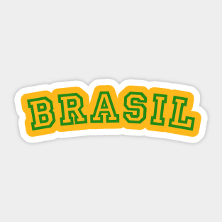 brasil sports logo Sticker